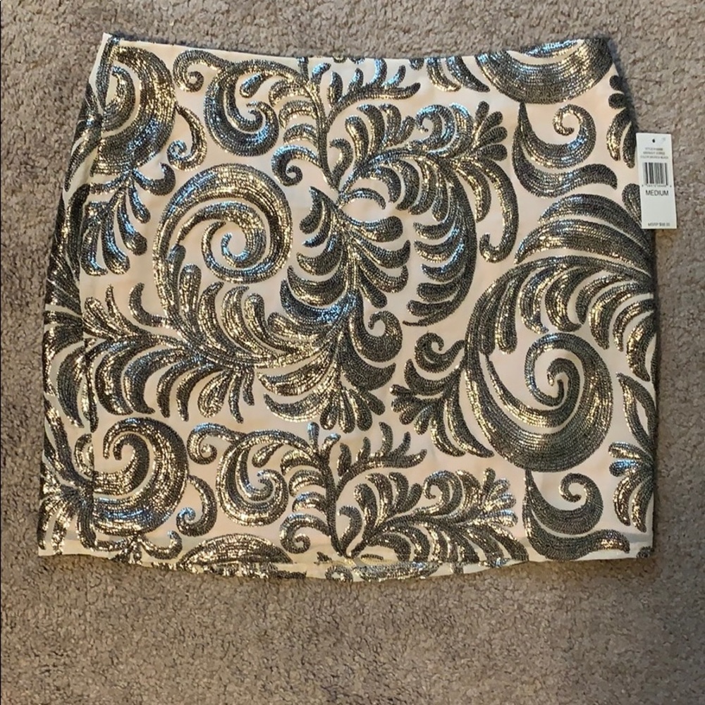 1 State Sequence mini skirt
